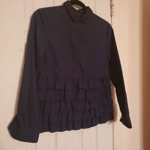Navy blue blouse